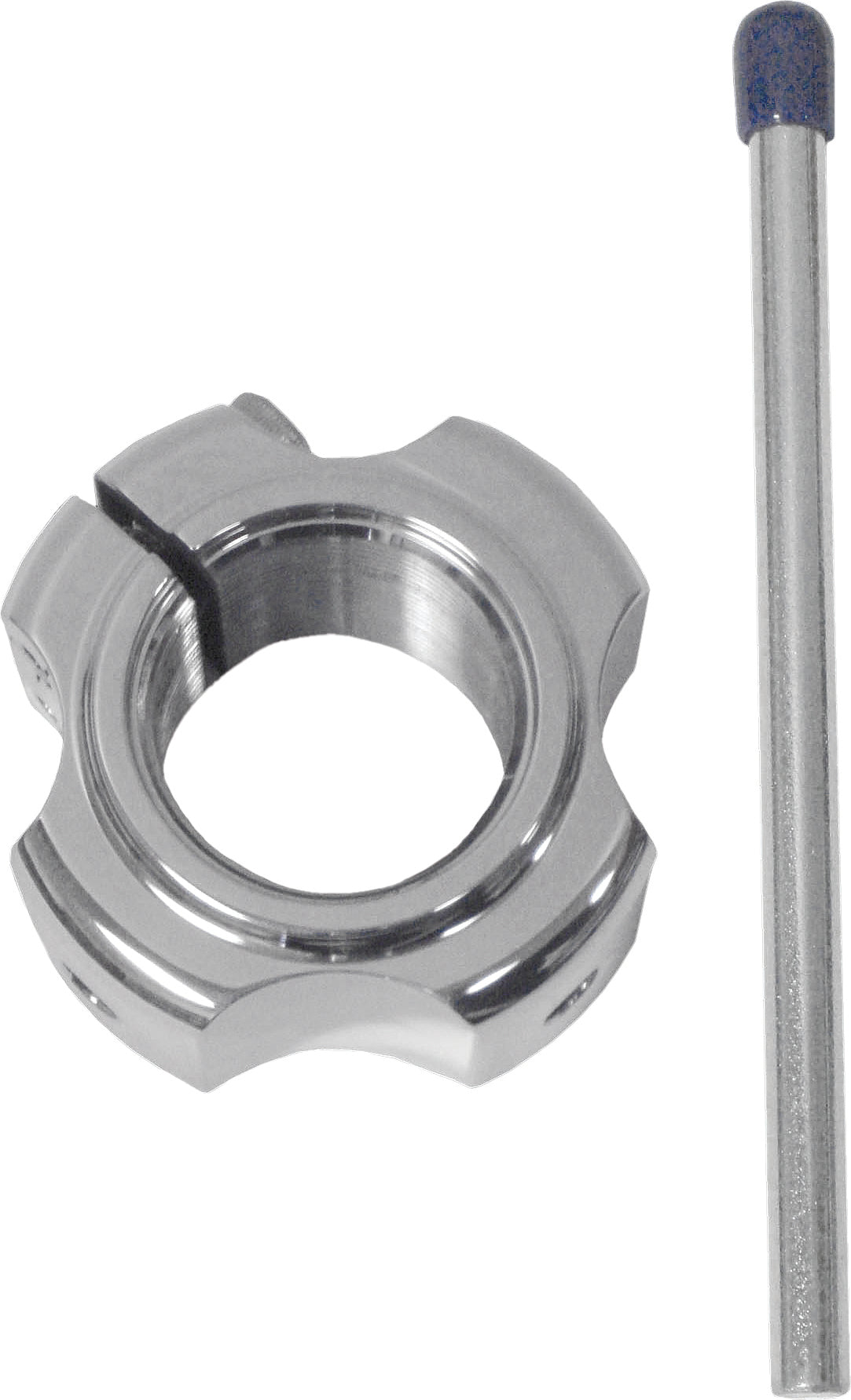 Axle Locking Nut Double (Silver)