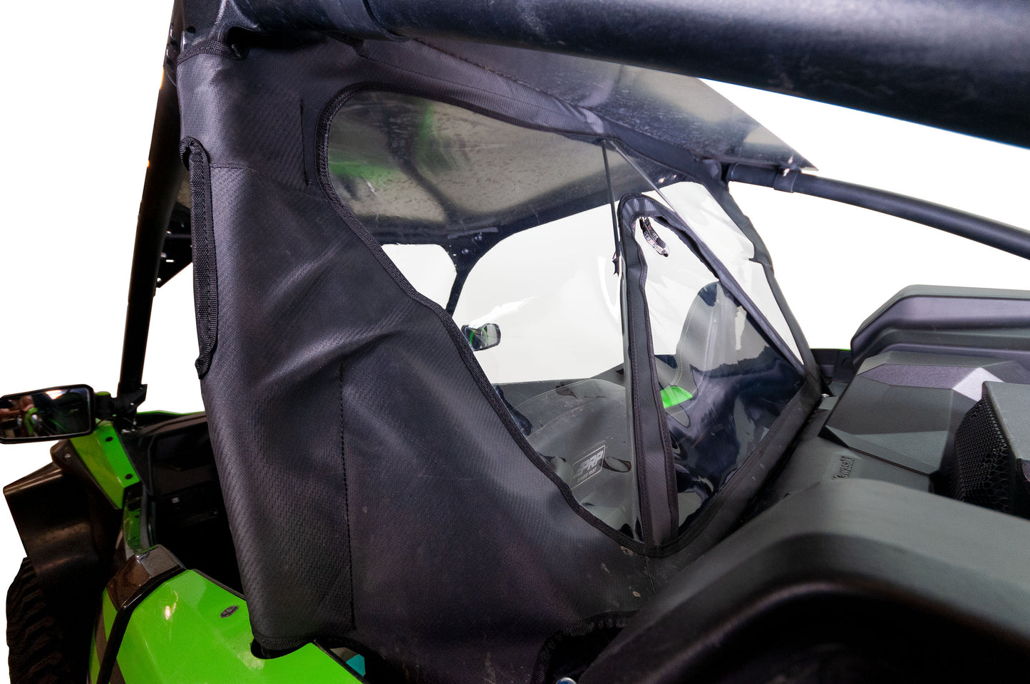 Rear Dust Panel W/ Window Kaw Krx