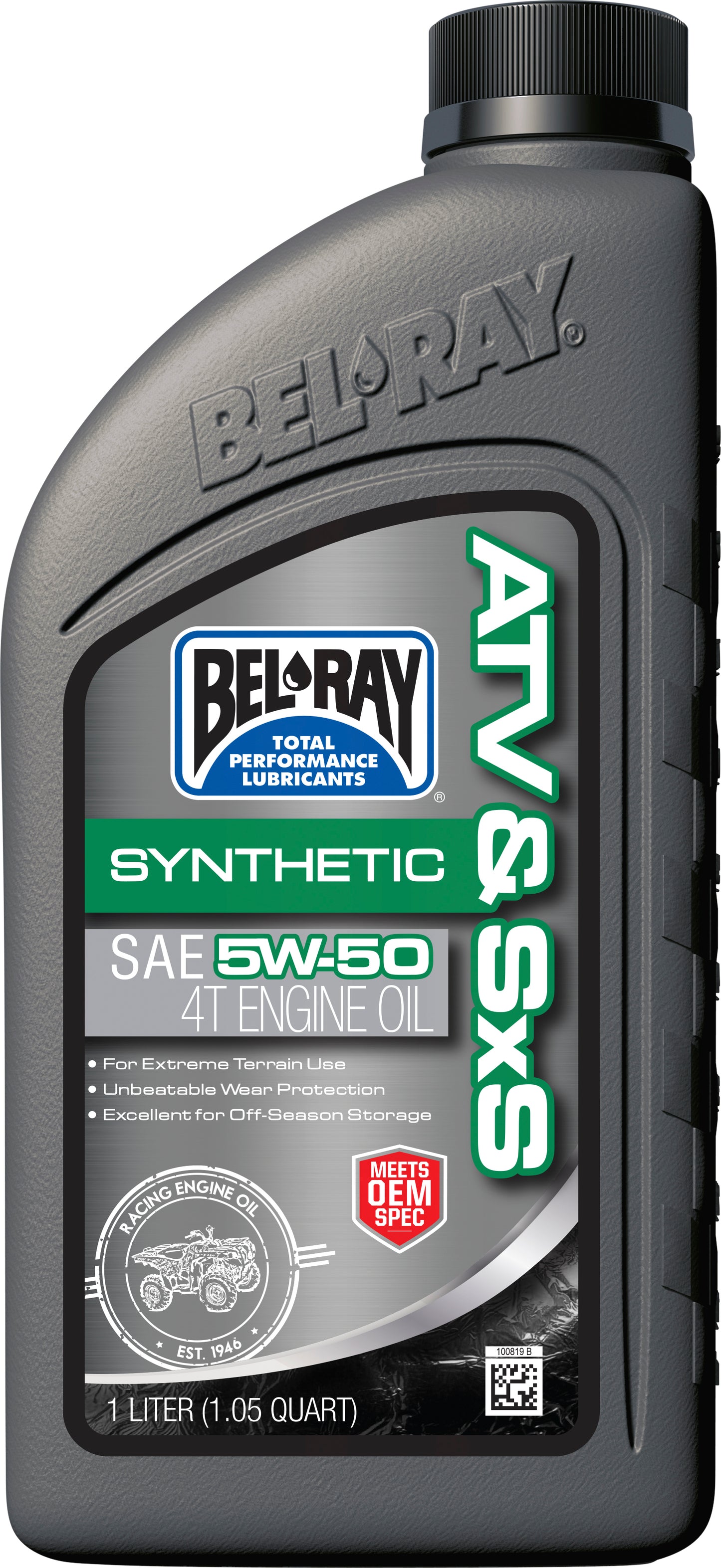 Atv & Sxs Synthetic 4t Engine 5w50 12/Case