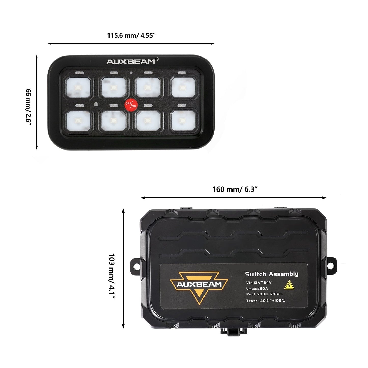 AR-800 Multifunction RGB Switch Panel with Bluetooth Controlled