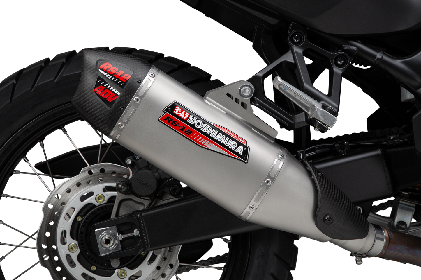 Exhaust Adv Street Rs 12 Slip On Ss Ss Cf