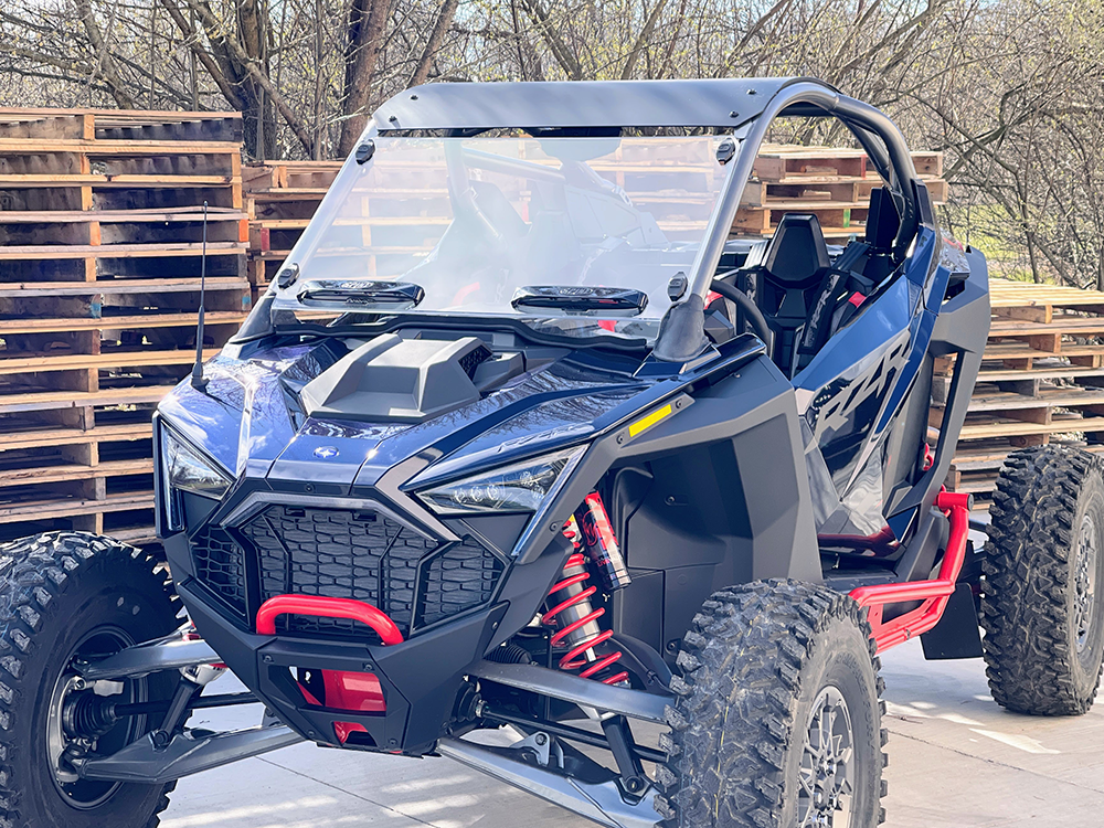 Front Vented Windshield Polaris Pro R