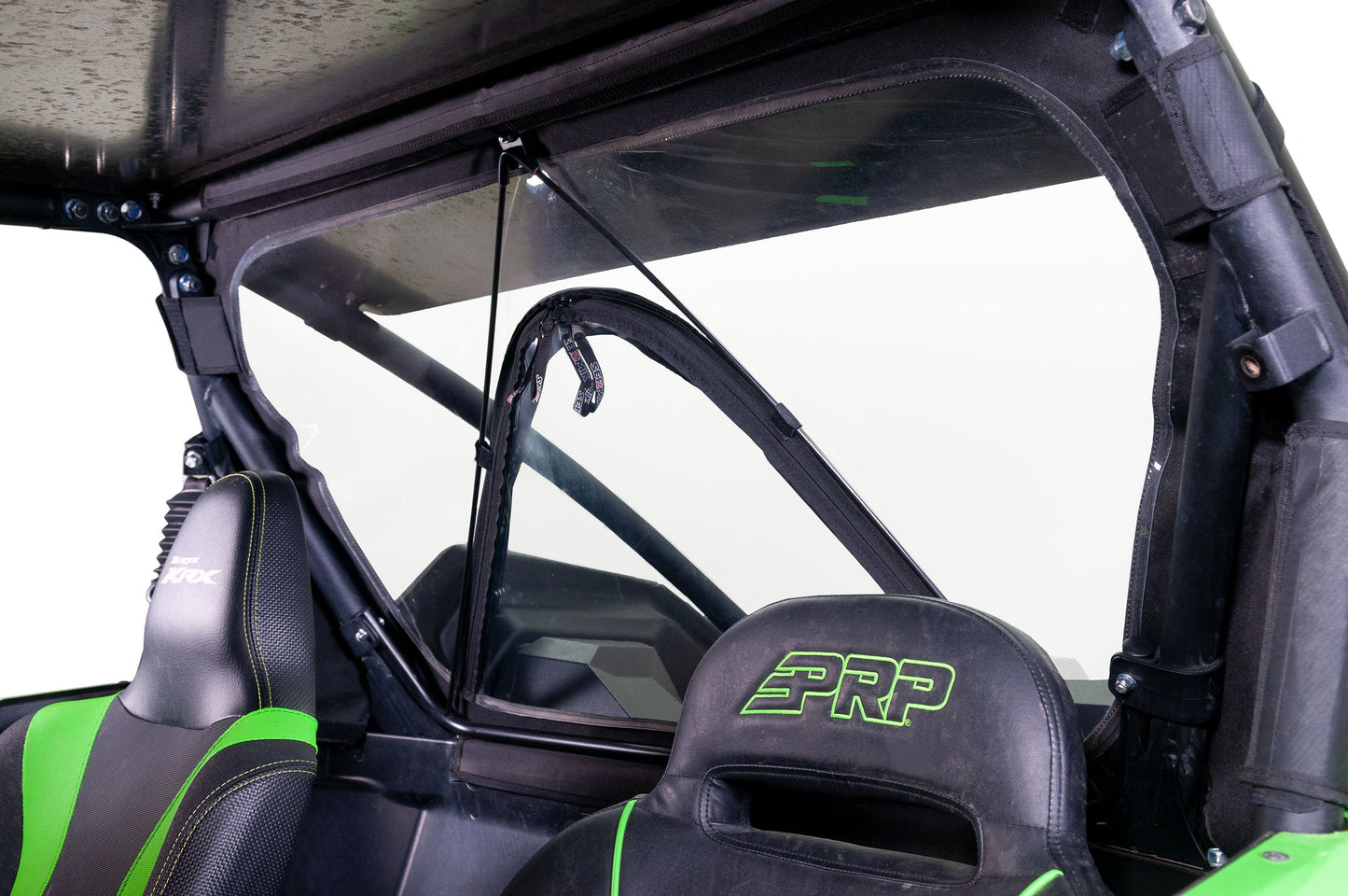 Rear Dust Panel W/ Window Kaw Krx