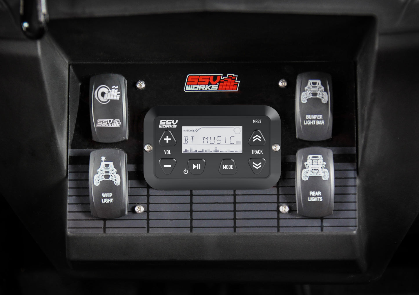 Ssv Dash Plate Kit Pol Rzr