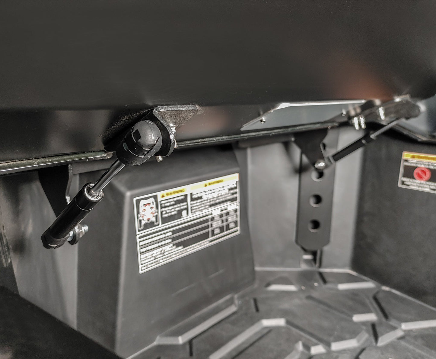 DRT RZR Pro R / Turbo R / Pro XP 2022+ Polaris Trunk Enclosure Gas Strut Lift Kit