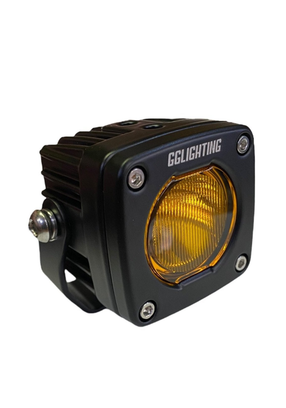 GP5 Single LED Pod Light Amber + Free Clear Lens