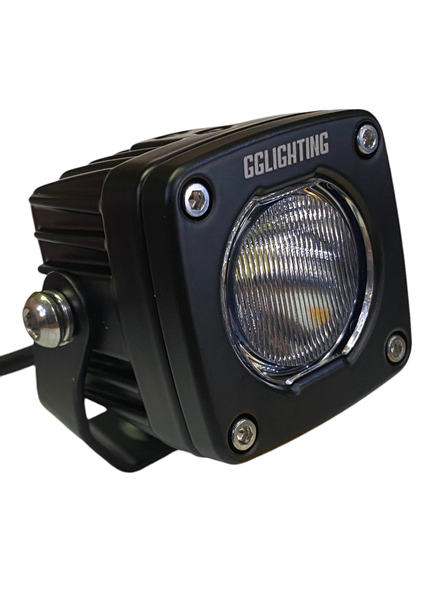 GP5 Single LED Pod Light Amber + Free Clear Lens