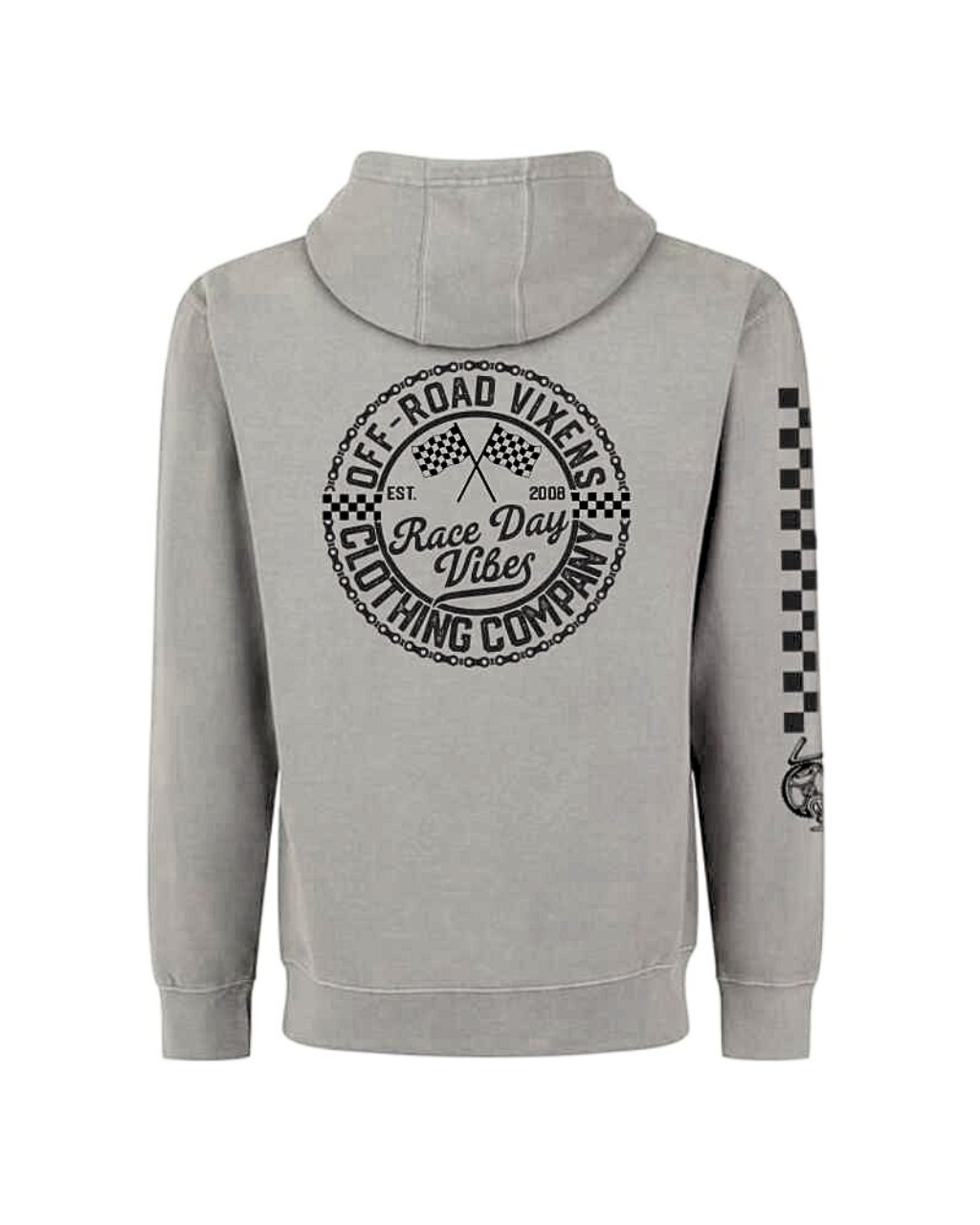 Race Day Vibes Unisex Pullover Hoodie