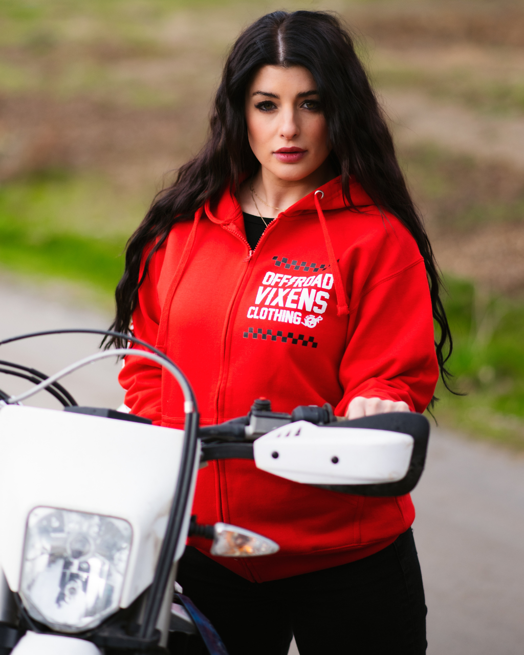 Checked Out Unisex Zip Hoodie