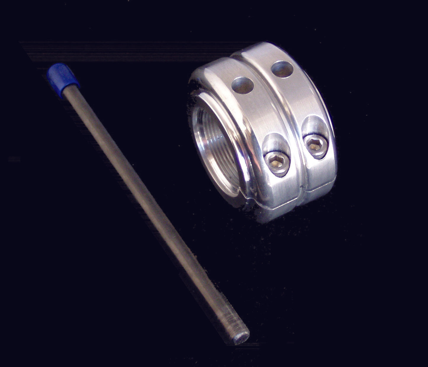Axle Locking Nut Double (Silver)