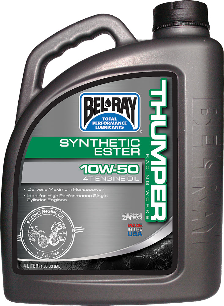 Thumper Synthetic Ester 4t Engine Oil 10w 50 4l