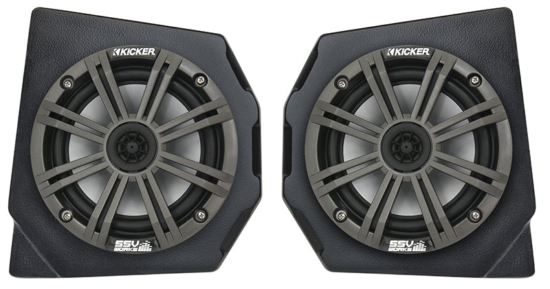 Front Pods Kicker 6.5" Speakers Defender 18+