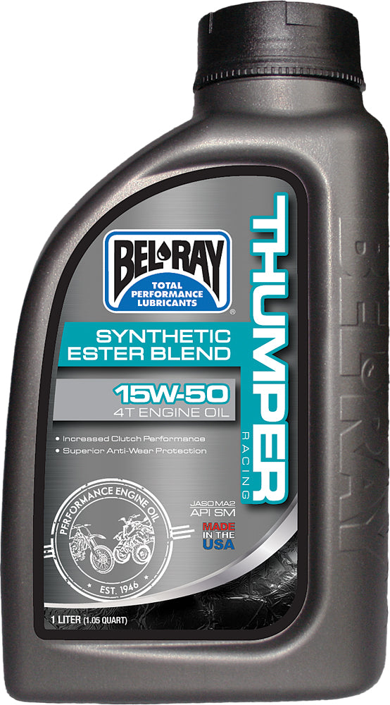 Thumper Synthetic Ester Blend 4t Engine Oil 15w 50 1l