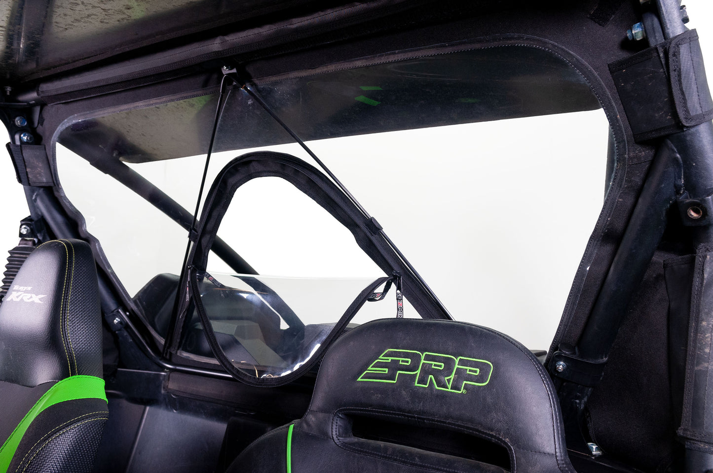 Rear Dust Panel W/ Window Kaw Krx