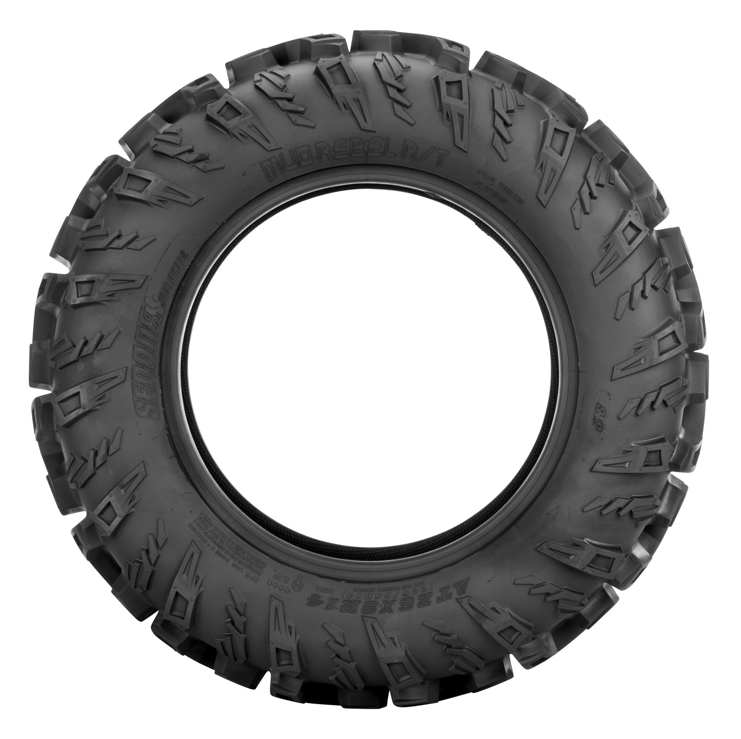 Tire Mud Rebel R/T 28x10r14 Radial 8pr Lr535lbs