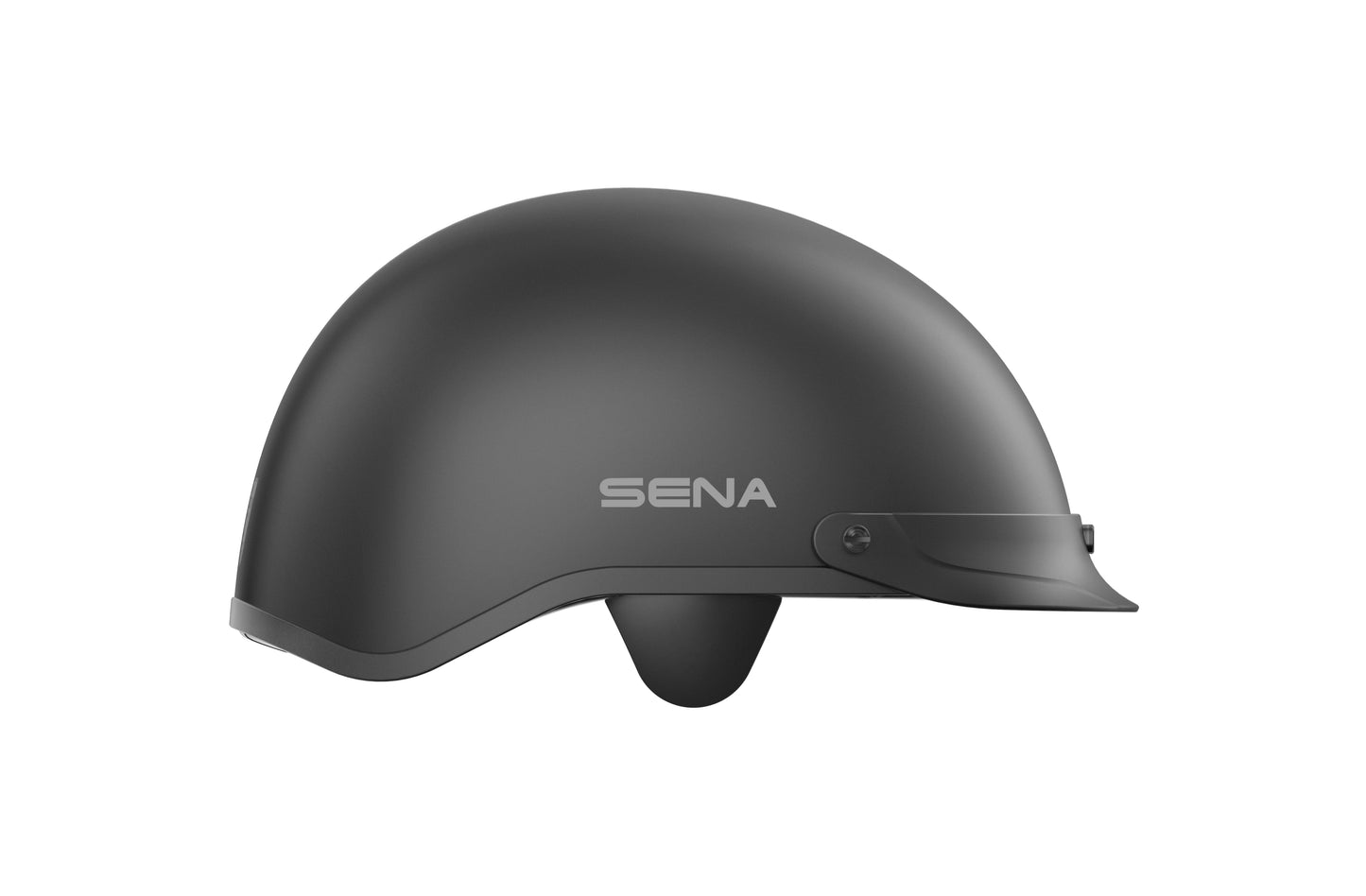 Cavalry Bluetooth Half Helmet Matte Black Md