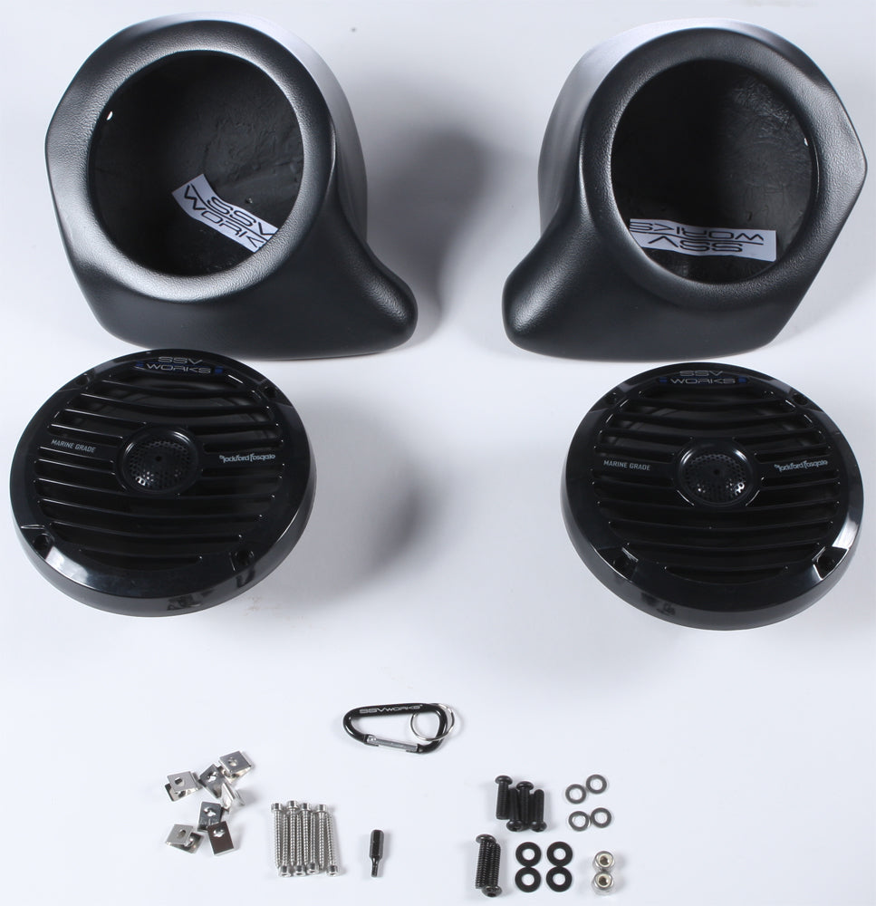 Ssv Works Frt Kick Spkrs Yam Yxz1000 Rockford Spkr