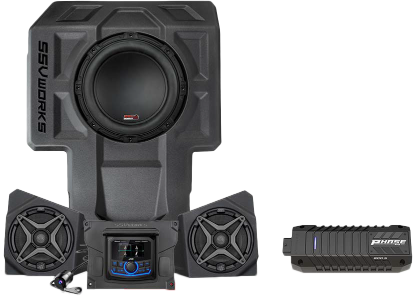 3 Speaker Kit Phase Eq W/ Jvc Controller