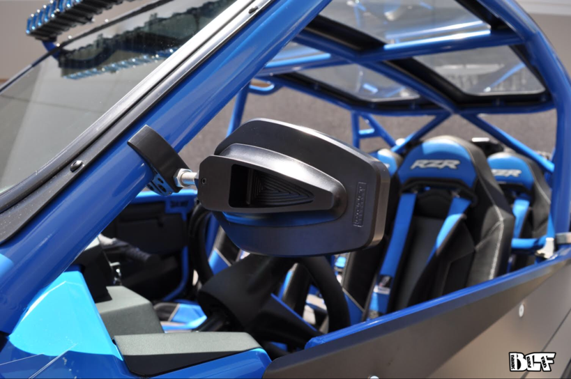 Polaris RZR Billet Equipped Side Mirrors (1.75" Clamp Size)