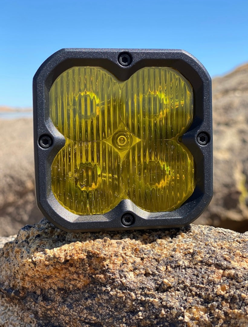 Amber Race Series Offroad Flood LED Pod