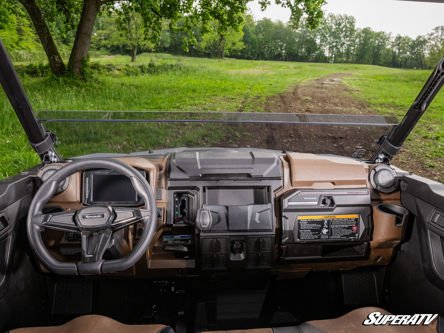Kawasaki Ridge Half Windshield