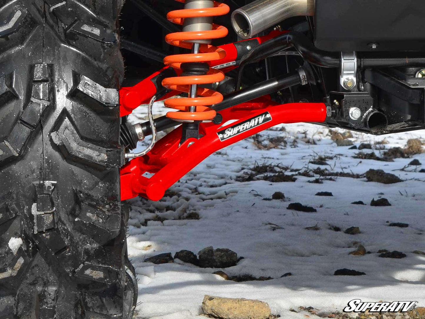 Polaris RZR Trail S 1000 High Clearance 1.5" Rear Offset A-Arms