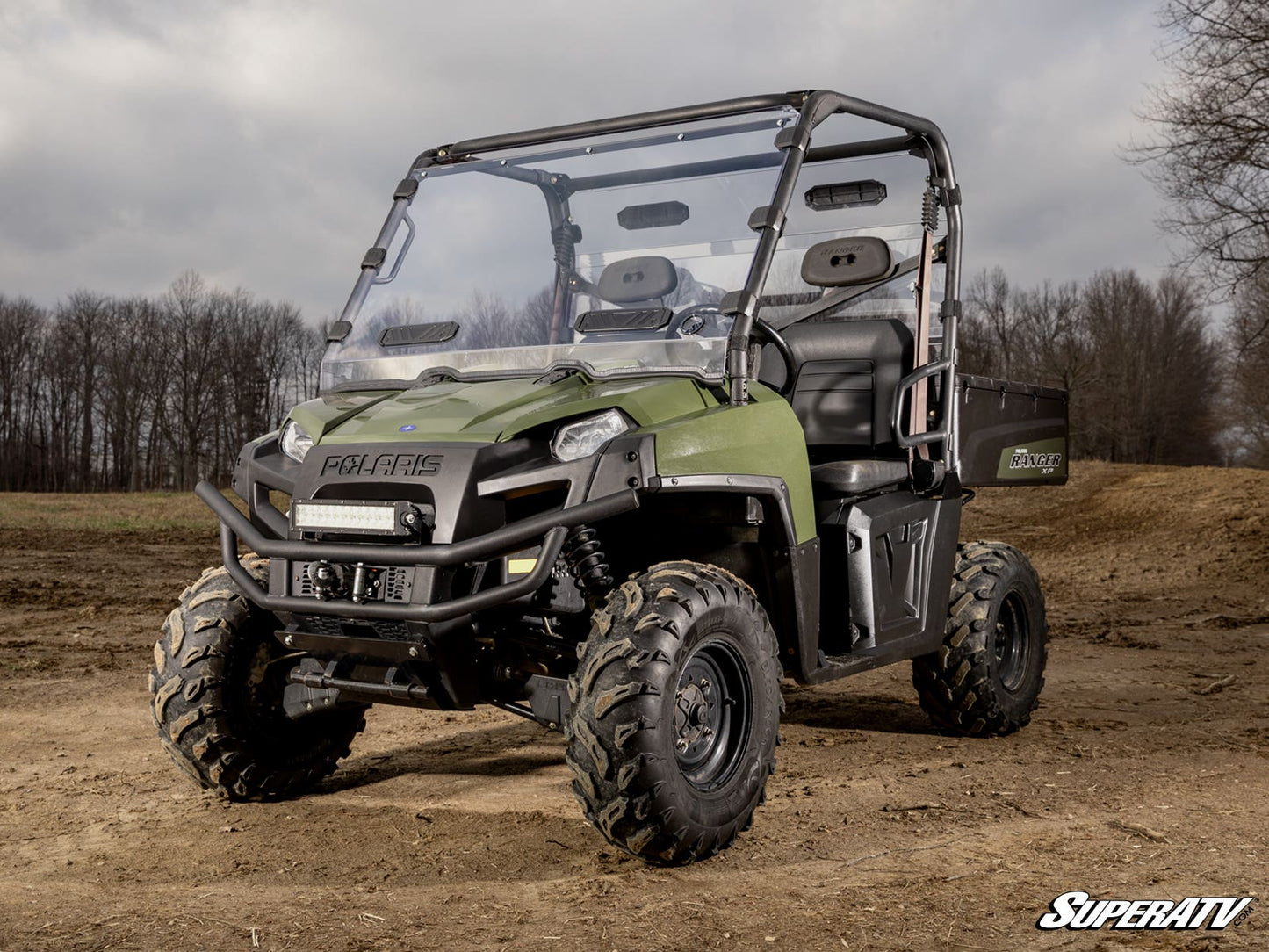 Polaris Ranger 800 Vented Full Windshield
