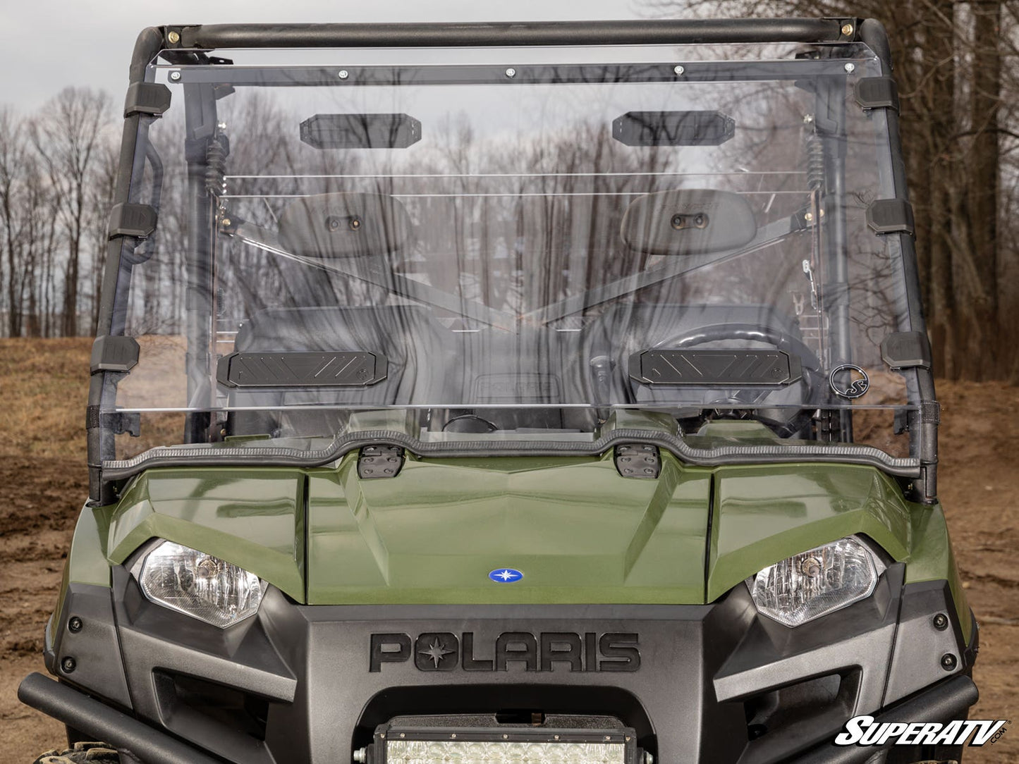 Polaris Ranger 800 Vented Full Windshield