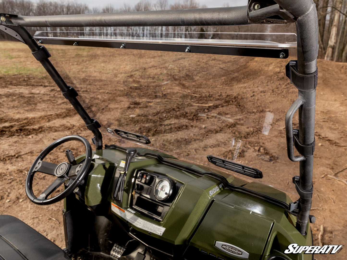 Polaris Ranger 800 Vented Full Windshield
