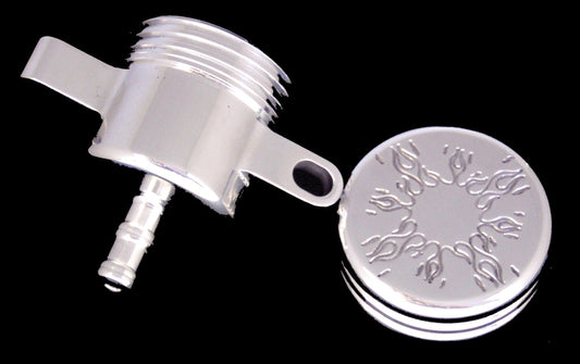 Rear Brake Reservoir W/Cap (Plain)