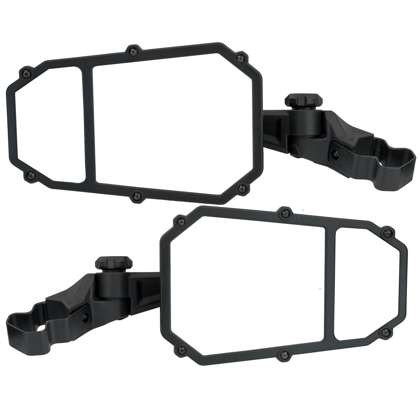 Elite Series 2 Side Mirrors Profit & Round Tube