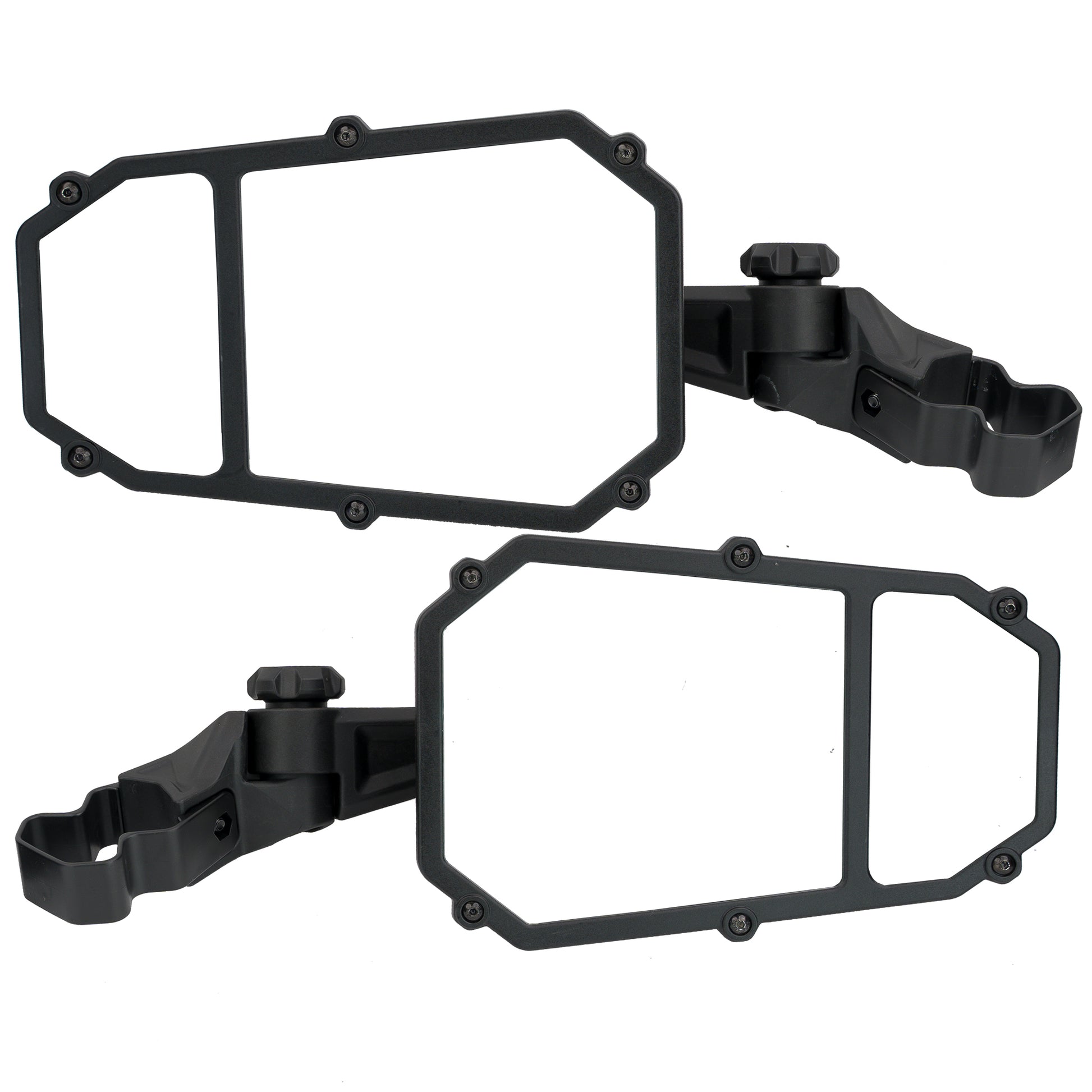 Elite Series 2 Side Mirrors Profit & Round Tube