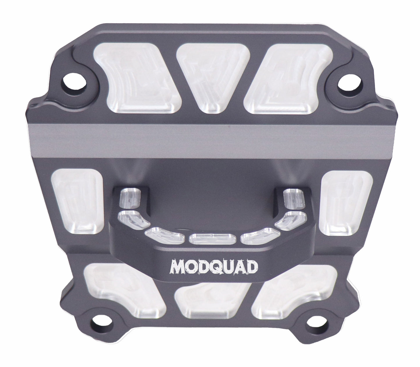 Rear Differential Plate W/Hook Grey Pol