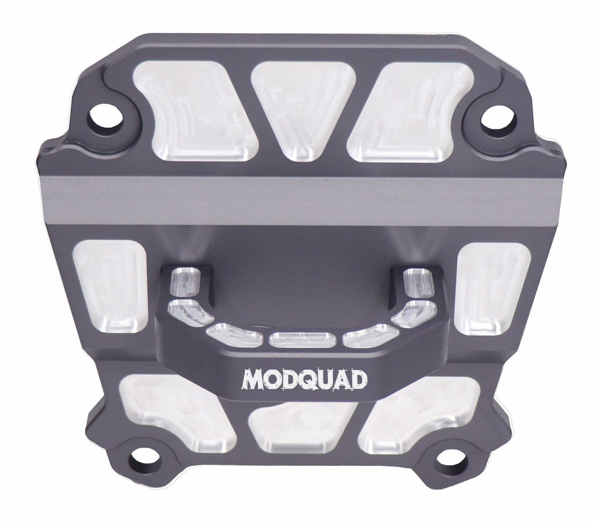 Rear Differential Plate W/Hook Grey Pol