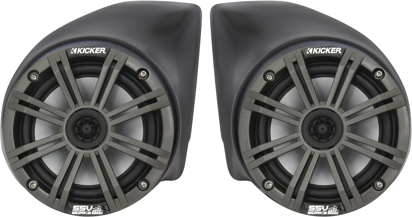 Front Kick Panel Speaker Kit Can