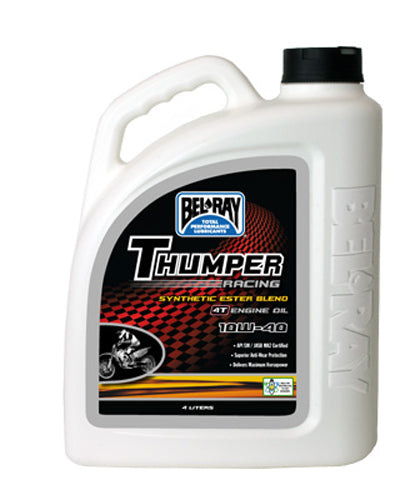 Thumper Synthetic Ester Blend 4t Engine Oil 10w 40 4l