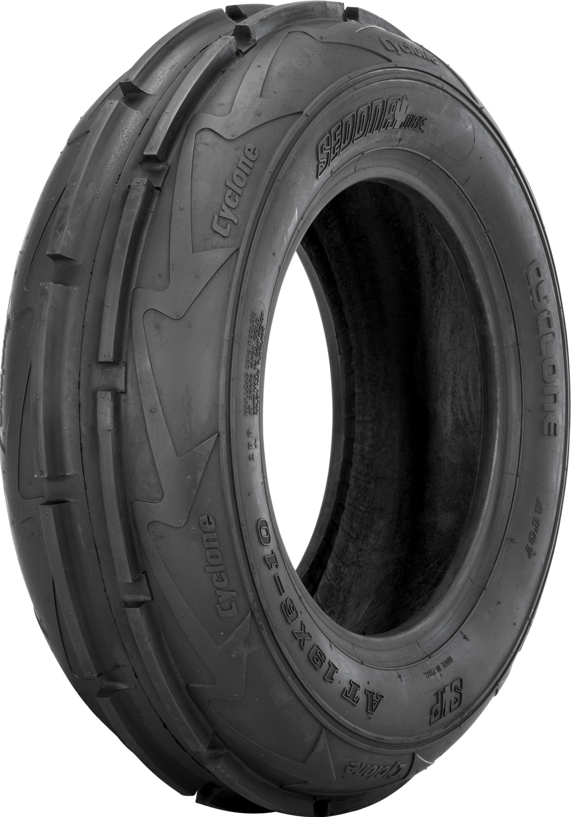 Tire Cyclone Rib 19x6 10 Bias 4pr Lr130lbs