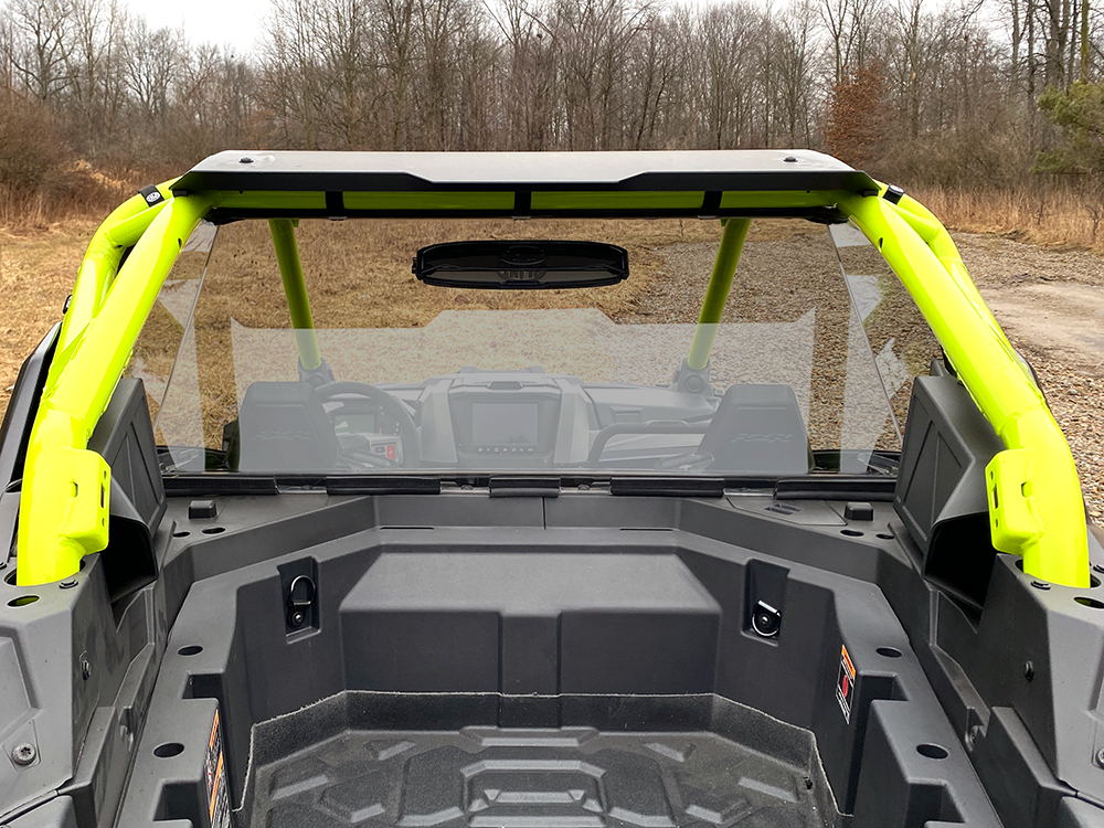 Rear Vented Windshield Tinted Polaris Pro R