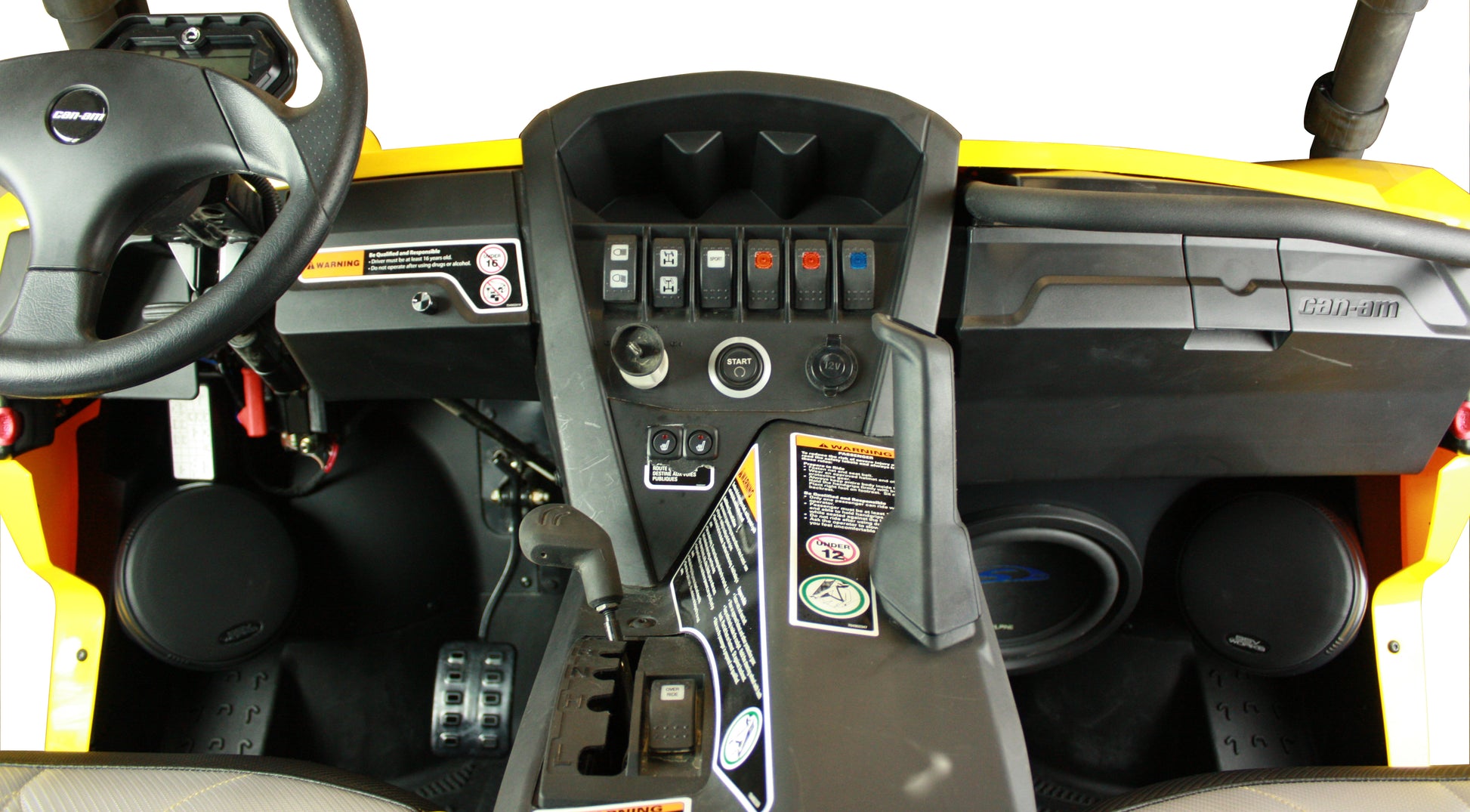 Front Speaker Pods