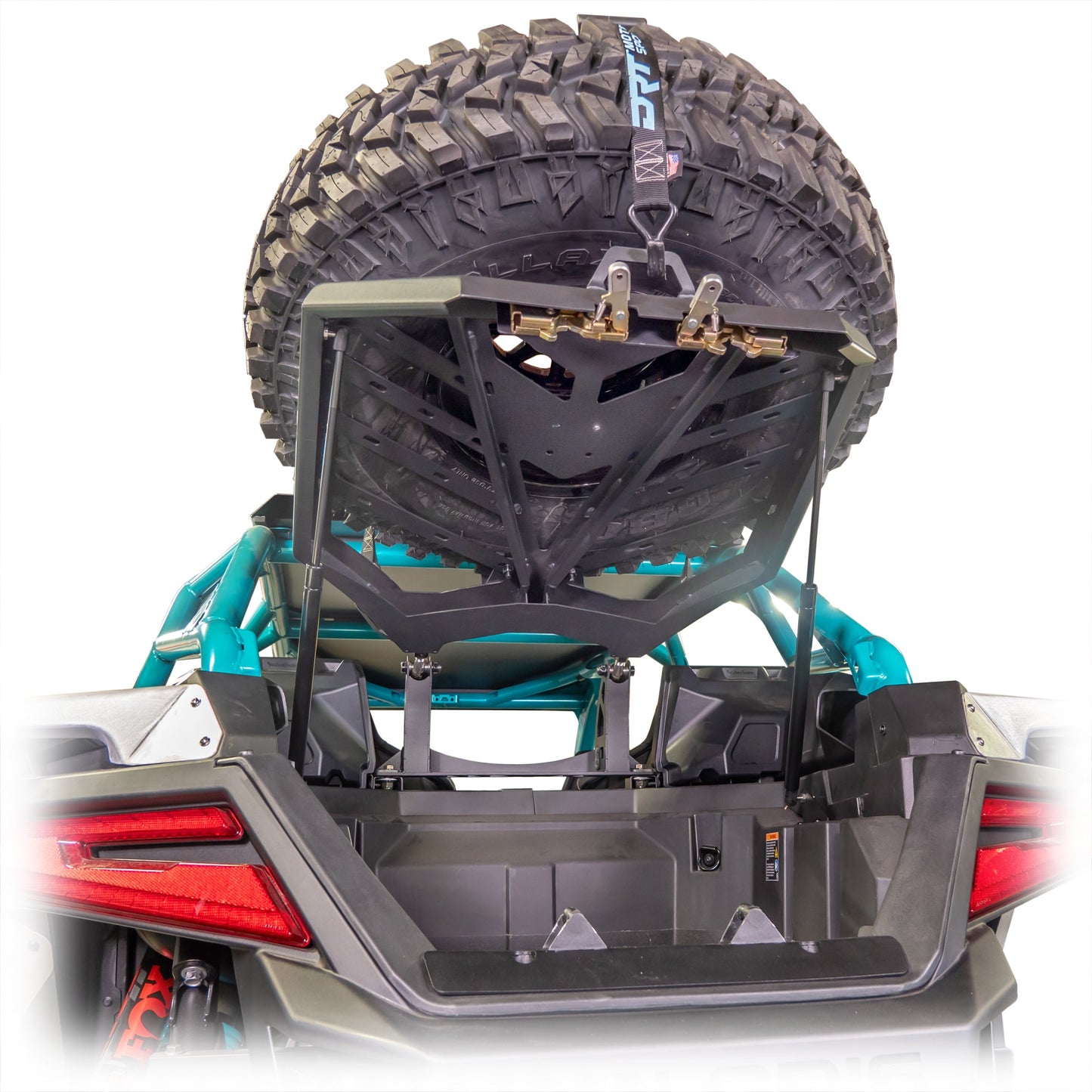 DRT Polaris Pro Series Tire Carrier/Adventure Rack V2.0