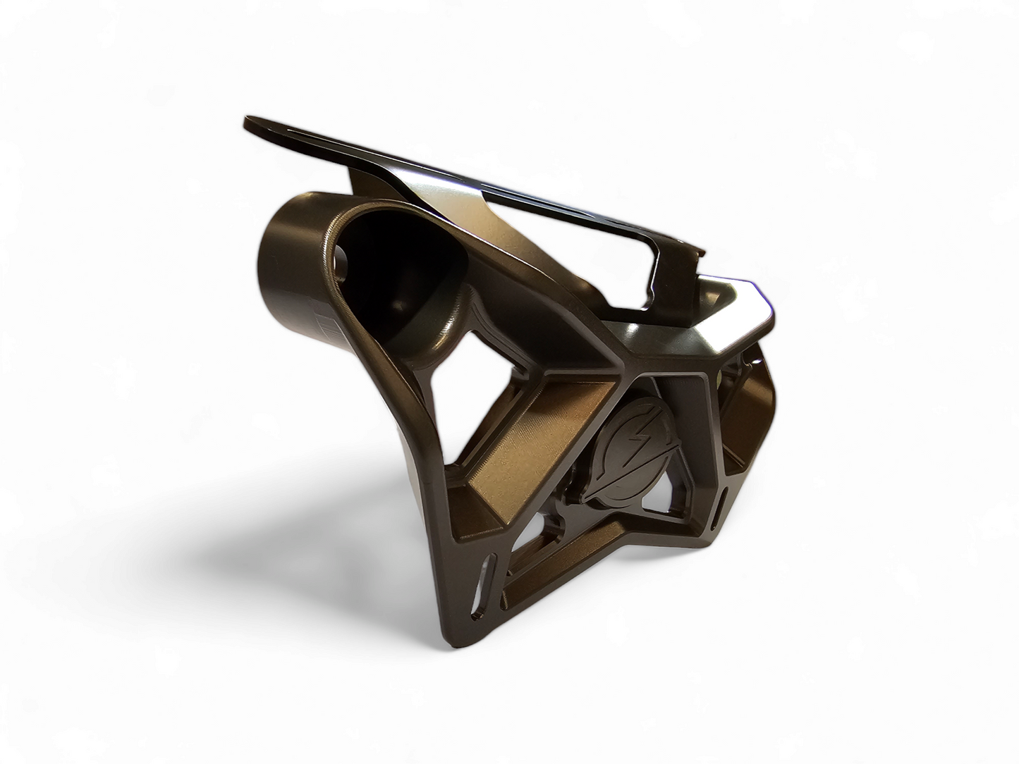 EOD 2017 to Current Can Am X3 Maverick Upper Shock Mount Brace with adjustable light mount bracket with Gun Metal finish