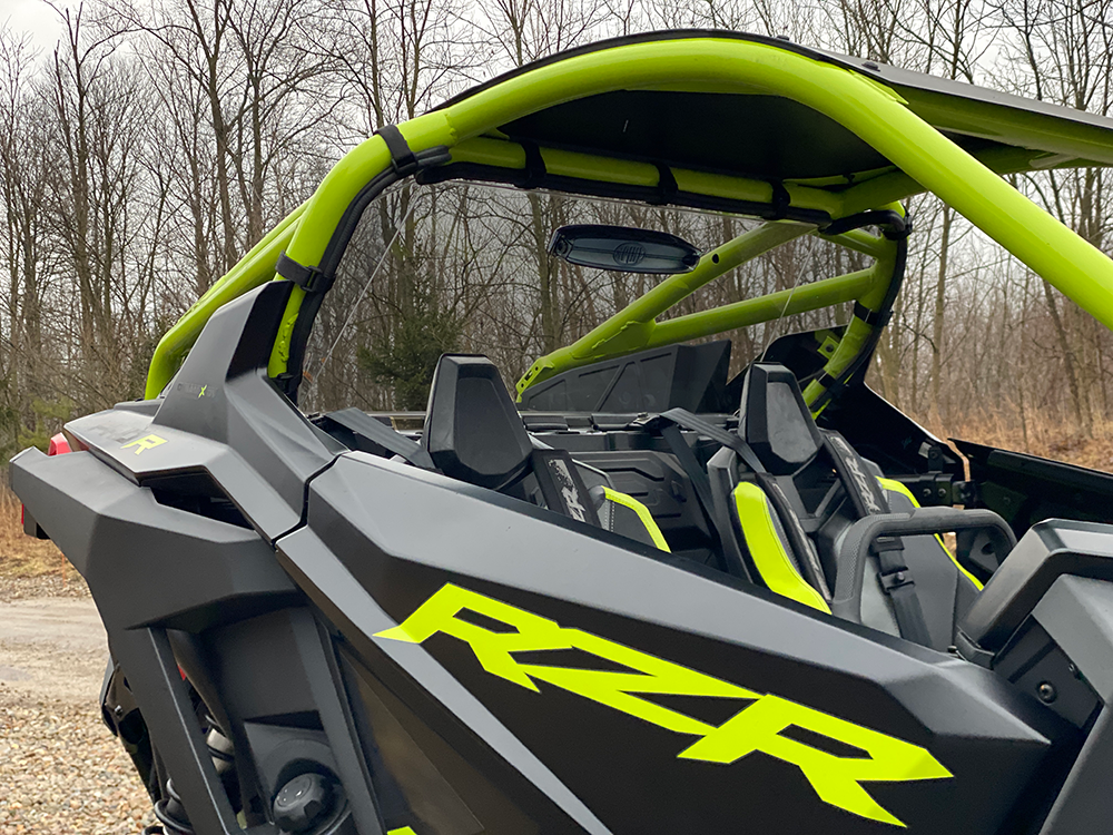 Rear Vented Windshield Tinted Polaris Pro R