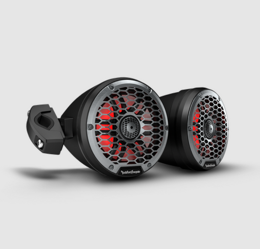 Rockford Fosgate M2 6.5in. Color Optix Moto-Can Speakers (Pair)