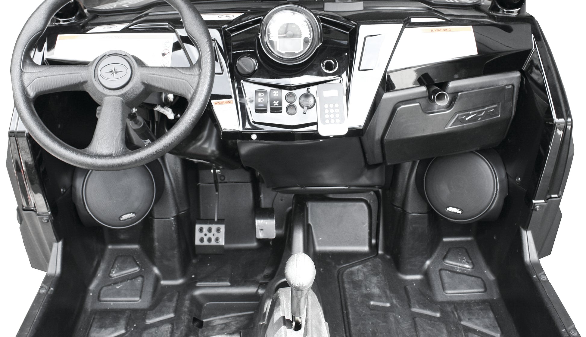 Front 6.5" Speaker Pods