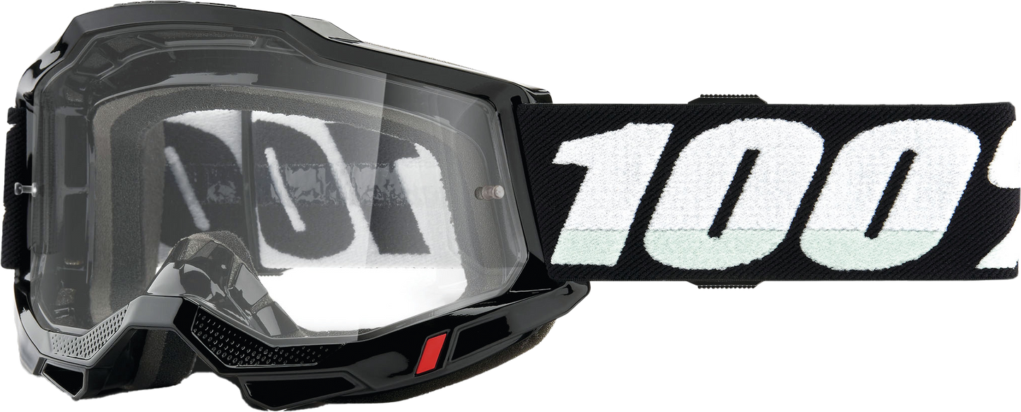 ACCURI 2 JUNIOR GOGGLE BLACK CLEAR LENS