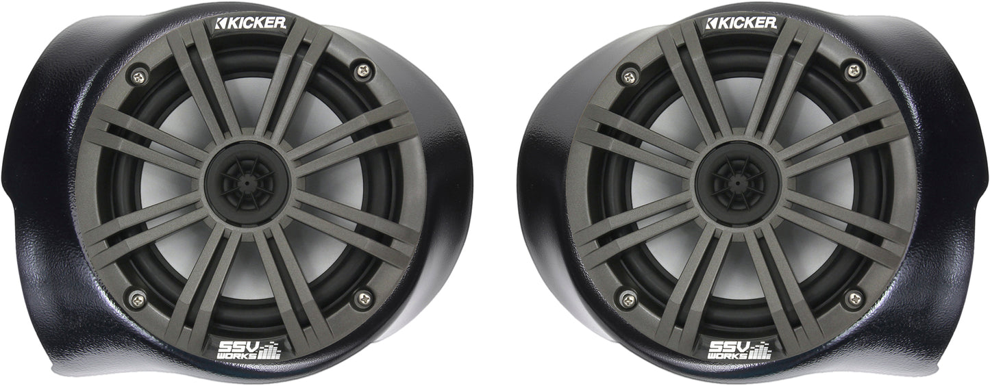 Front Kick Panel Kicker Speaker Pol