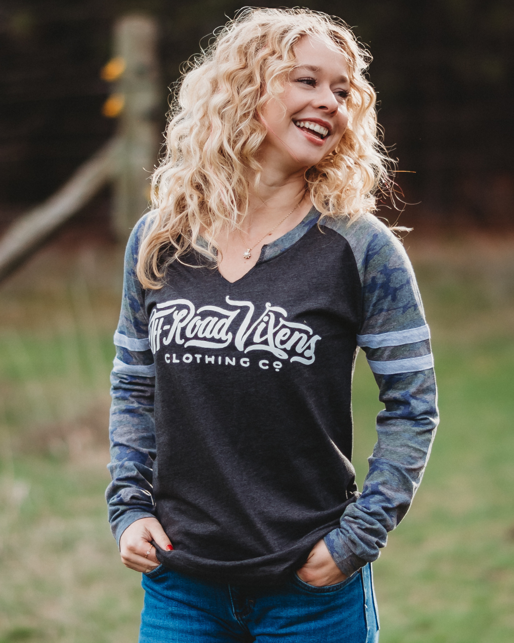 Cadet Ladies Camo Long Sleeve - Limited Edition