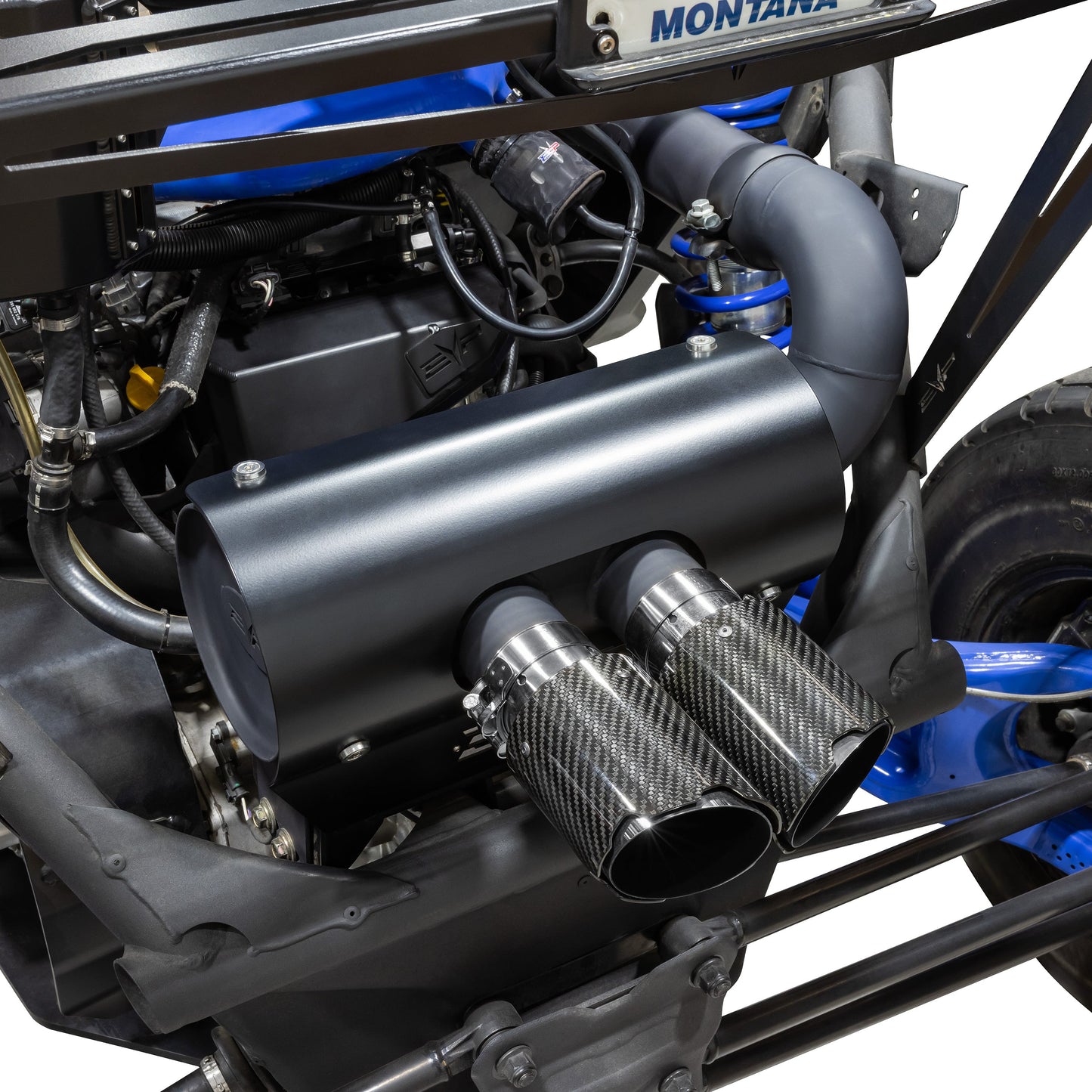 Magnus 3 Inch Twin Rear Exit Full Exhaust System for Can-Am Maverick X3