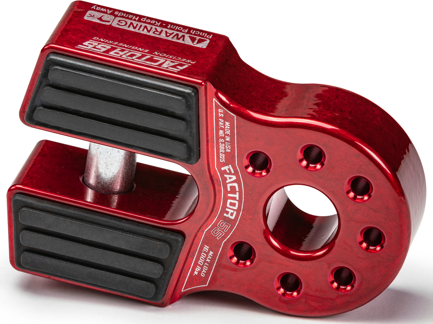 Flatlink Xtv Winch Shackle Red