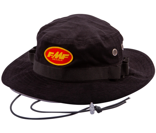Cord Bucket Hat Black Os